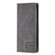 iPhone 13 mini TTUDRCH RFID Retro Texture Magnetic Leather Phone Case - Grey