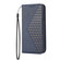 iPhone 13 mini Cubic Grid Calf Texture Magnetic Closure Leather Phone Case - Blue