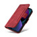iPhone 13 mini BETOPNICE Dual-side Buckle Leather Phone Case - Red