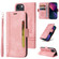 iPhone 13 mini BETOPNICE Dual-side Buckle Leather Phone Case - Pink