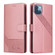 iPhone 13 mini GQUTROBE Skin Feel Magnetic Leather Phone Case  - Rose Gold