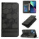 iPhone 13 mini Football Texture Magnetic Leather Flip Phone Case  - Black