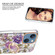 iPhone 13 mini Ring IMD Flowers TPU Phone Case  - Purple Peony