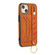 iPhone 13 mini Wristband Wallet Leather Phone Case  - Yellow