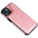 iPhone 13 mini Six Cats Embossing Pattern Shockproof Phone Case  - Rose Gold