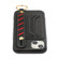 iPhone 13 mini Wristband Wallet Leather Phone Case  - Black