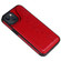 iPhone 13 mini Six Cats Embossing Pattern Shockproof Phone Case  - Red