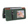 iPhone 13 mini Simple Suction Closure Horizontal Flip Leather Case with Holder & Card Slot & Wallet  - Green