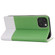 iPhone 13 mini Cross Texture Magnetic Horizontal Flip Leather Case with Card Slots & Holder & Wallet  - Green