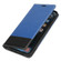 iPhone 13 mini Cross Texture Magnetic Horizontal Flip Leather Case with Card Slots & Holder & Wallet  - Blue