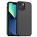 iPhone 13 mini Skin Feel Frosted PC + TPU Shockproof Case with Color Button  - Black