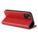 iPhone 13 mini Fierre Shann PU Leather Texture Horizontal Flip Leather Case with Holder & Card Slots & Wallet  - Red