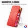 iPhone 13 mini  Blooming Mandala Embossed Pattern Magnetic Horizontal Flip Leather Case with Holder & Card Slots & Wallet - Red