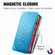 iPhone 13 mini  Blooming Mandala Embossed Pattern Magnetic Horizontal Flip Leather Case with Holder & Card Slots & Wallet - Blue