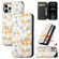 iPhone 13 mini Colorful Magnetic Horizontal Flip PU Leather Case with Holder & Card Slot & Wallet  - Nordic Rhombus