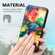 iPhone 13 mini Colorful Magnetic Horizontal Flip PU Leather Case with Holder & Card Slot & Wallet  - Color Cloud