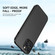 iPhone 13 mini iPAKY Magic Shadow Series TPU + PC Shockproof Protective Case  - Black