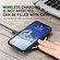 iPhone 13 mini iPAKY Magic Shadow Series TPU + PC Shockproof Protective Case  - Blue