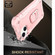 iPhone 13 mini PC + Rubber 3-layers Shockproof Protective Case with Rotating Holder  - Rose Gold