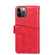 iPhone 13 mini Geometric Stitching Horizontal Flip TPU + PU Leather Case with Holder & Card Slots & Wallet  - Red