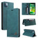 iPhone 13 mini Skin Feel Anti-theft Brush Horizontal Flip Leather Case with Holder & Card Slots & Wallet  - Blue