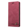 iPhone 13 mini Skin Feel Anti-theft Brush Horizontal Flip Leather Case with Holder & Card Slots & Wallet  - Wine Red