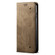 iPhone 13 mini Denim Texture Casual Style Horizontal Flip Leather Case with Holder & Card Slots & Wallet  - Khaki