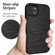 iPhone 13 mini Wave Pattern 3 in 1 Silicone + PC Shockproof Protective Case  - Black+Hot Pin