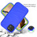 iPhone 13 mini Wave Pattern 3 in 1 Silicone + PC Shockproof Protective Case  - Blue+Olivine