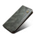 iPhone 13 mini Simple Wax Crazy Horse Texture Horizontal Flip Leather Case with Card Slots & Wallet  - Dark Green