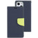iPhone 13 mini GOOSPERY FANCY DIARY Cross Pattern Horizontal Flip Leather Case with Holder & Card Slots & Wallet  - Navy Blue