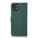iPhone 13 mini Litchi Texture PU + TPU Horizontal Flip Leather Case with Holder & Card Slots & Wallet  - Dark Green