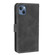 iPhone 13 mini Nail Skin Feel Stitching Calf Texture Leather Phone Case - Grey