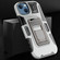 iPhone 13 mini MechaWarrior Multifunctional Holder Phone Case  - White