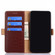 iPhone 13 mini Ostrich Texture PU + TPU Horizontal Flip Leather Case with Holder & Card Slots & Wallet  - Brown