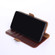 iPhone 13 mini Ostrich Texture PU + TPU Horizontal Flip Leather Case with Holder & Card Slots & Wallet  - Brown