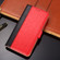 iPhone 13 mini Ostrich Texture PU + TPU Horizontal Flip Leather Case with Holder & Card Slots & Wallet  - Red