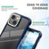 iPhone 13 mini C1 2 in 1 Shockproof TPU + PC Protective Case with PET Screen Protector  - Navy Blue