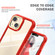 iPhone 13 mini C1 2 in 1 Shockproof TPU + PC Protective Case with PET Screen Protector  - Red