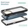 iPhone 13 mini C1 2 in 1 Shockproof TPU + PC Protective Case with PET Screen Protector  - Black