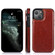 iPhone 13 mini Double Buckle Shockproof PU Protective Case with Card Slots & Holder  iPhone 13 Mini - Brown