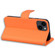 iPhone 13 mini Cartoon Buckle Horizontal Flip Leather Phone Case - Orange