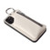 iPhone 13 mini Detachable Zippered Coin Purse Phone Case with Lanyard - White