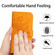 iPhone 13 mini Skin Feel Sun Flower Pattern Flip Leather Phone Case with Lanyard - Yellow
