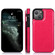 iPhone 13 mini Double Buckle Shockproof PU Protective Case with Card Slots & Holder  iPhone 13 Mini - Rose Red