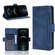 iPhone 13 mini Skin Feel Calf Pattern Horizontal Flip Leather Case with Holder & Card Slots & Photo Frame  - Blue