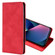 iPhone 13 mini Skin Feel Magnetic Horizontal Flip Leather Case with Holder & Card Slots  - Red