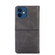 iPhone 13 mini Cow Texture Magnetic Horizontal Flip Leather Case with Holder & Card Slots  - Black