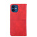 iPhone 13 mini Cow Texture Magnetic Horizontal Flip Leather Case with Holder & Card Slots  - Red