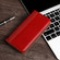 iPhone 13 mini Grid Texture Magnetic PU + TPU Horizontal Flip Leather Case  - Red